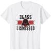 imageStar Wars Class Dismissed Darth Vader Distressed Style Art TShirtWhite