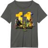 imageStar Wars Classic Characters Eleventh Birthday 11 Years Old TShirtAsphalt Grey