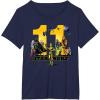 imageStar Wars Classic Characters Eleventh Birthday 11 Years Old TShirtNavy Blue