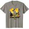 imageStar Wars Classic Characters Eleventh Birthday 11 Years Old TShirtSlate Grey