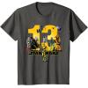 imageStar Wars Classic Characters Thirteenth Birthday 13 Year Old TShirtAsphalt Grey