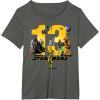 imageStar Wars Classic Characters Thirteenth Birthday 13 Year Old TShirtAsphalt Grey