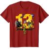 imageStar Wars Classic Characters Thirteenth Birthday 13 Year Old TShirtCranberry Red