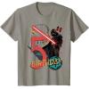 imageStar Wars Darth Vader 5th Birthday Abstract Background TShirtSlate Grey