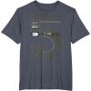 imageStar Wars Darth Vader Fifth Birthday TShirtHeather Blue