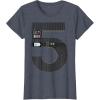 imageStar Wars Darth Vader Fifth Birthday TShirtHeather Blue