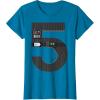 imageStar Wars Darth Vader Fifth Birthday TShirtSapphire Blue