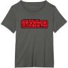 imageStar Wars Day Revenge of the Sixth May 6th Logo TShirtAsphalt Grey