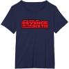 imageStar Wars Day Revenge of the Sixth May 6th Logo TShirtNavy Blue