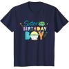 imageStar Wars Grogu Mandalorian Toon Sister of the Birthday Boy TShirtNavy Blue