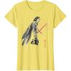 imageStar Wars Kylo Ren Japan Sumie Ink Wash Painting Style TShirtLemon Yellow