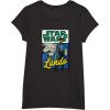 imageStar Wars Lando Millennium Falcon Retro TShirt TShirtBlack