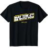 imageStar Wars May The 4th Be With You Amazon Exclusive TShirtBlack