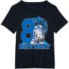 imageStar Wars R2D2 Boop Beep Beep 8th Birthday TShirtBlack