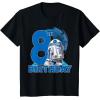 imageStar Wars R2D2 Boop Beep Beep 8th Birthday TShirtBlack