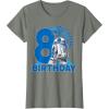 imageStar Wars R2D2 Boop Beep Beep 8th Birthday TShirtOlive Heather