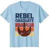 imageStar Wars Rebel Graduate Alliance Emblem Distressed Poster TShirtBaby Blue