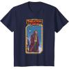imageStar Wars Skeleton Crew Classic Comic Style Portrait TShirtNavy Blue