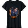 imageStar Wars Skeleton Crew Fern Big Chest Distressed Portrait TShirtBlack