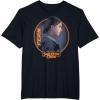 imageStar Wars Skeleton Crew Fern Big Chest Distressed Portrait TShirtBlack