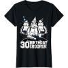 imageStar Wars Stormtrooper Party Hats Trio 30th Birthday Trooper TShirtBlack
