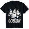 imageStar Wars Stormtrooper Party Hats Trio 30th Birthday Trooper TShirtBlack