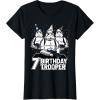 imageStar Wars Stormtrooper Party Hats Trio 7th Birthday Trooper TShirtBlack