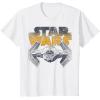 imageStar Wars Super Retro Tie Fighter Classic Logo TShirt TShirtWhite