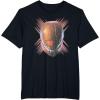 imageStar Wars The Acolyte Sith Lord Helmet Retro Neon Portrait TShirtBlack