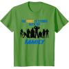 imageStar Wars The Force Matching Family TShirt TShirtGrass Green