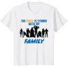 imageStar Wars The Force Matching Family TShirt TShirtWhite