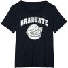 imageStar Wars The Mandalorian Graduate Grogu High School Style TShirtBlack