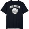 imageStar Wars The Mandalorian Graduate Grogu High School Style TShirtBlack