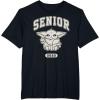 imageStar Wars The Mandalorian Senior Grogu High School Style TShirtBlack