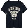 imageStar Wars The Mandalorian Senior Grogu High School Style TShirtBlack