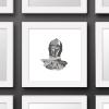 imageTrends International Gallery Pops Star Wars Saga  C3PO Artistic Atmosphere Portrait Wall Art Wall Poster 12quot x 12quot Black Framed VersionWhite Framed Version