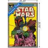 imageTrends International Star Wars Saga  Boba Fett  Comic Cover Wall Poster 34L x 224W Premium Unframed VersionBarnwood Framed Version