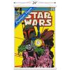imageTrends International Star Wars Saga  Boba Fett  Comic Cover Wall Poster 34L x 224W Premium Unframed VersionPremium Print and White Hanger Bundle