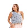 imageMoby Baby Wrap Carrier Featherknit for Newborns to Toddlers 833lbs Infant Sling Carrier Lightweight ampamp Hands Free Design Adjustable for All Body Types Playful PadawanDisneys MerryGoRound Mickey Mouse