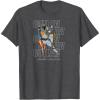 imageStar Wars  Boba Fett Outlaw TShirtDark Heather Grey