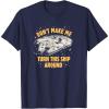 imageStar Wars  Dont Make Me Turn This Ship Around TShirtNavy Blue