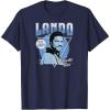 imageStar Wars  Lando Concert Tee TShirtNavy Blue