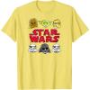 imageStar Wars  Logo Doodle TShirtLemon Yellow