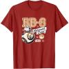 imageStar Wars  The Force Awakens BB8 Collegiate TShirtCranberry Red