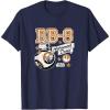 imageStar Wars  The Force Awakens BB8 Collegiate TShirtNavy Blue