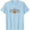 imageStar Wars  The Mandalorian Grogu Butterfly TShirtBaby Blue