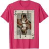 imageStar Wars Boba Fett Bounty Hunter Playing Card TShirtRed Heather