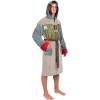 imageStar Wars Boba Fett Hooded Bathrobe for Men  Soft Plush Spa Robe for Adults  Lightweight Fleece Shower Robe With Belted Tie  One Size Fits Most Adults