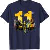 imageStar Wars Classic Characters Eleventh Birthday 11 Years Old TShirtNavy Blue
