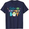 imageStar Wars Grogu Mandalorian Toon Sister of the Birthday Boy TShirtNavy Blue